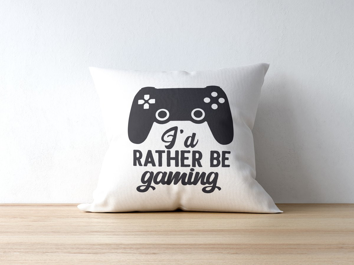 Ik Liefst Gaming Kussen met Videogame Controller Ontwerp voor Gamer Huis Decoratie
