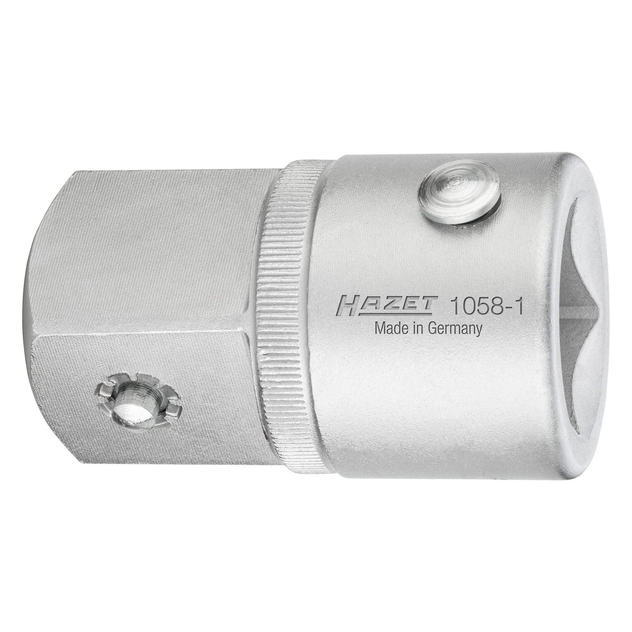 Hazet Vergrösserungsstück 1058-1 Vierkant20 mm (3/4 Zoll) Vierkant 25 mm (1 Zoll) (20 mm, 25 mm) (1058-1)