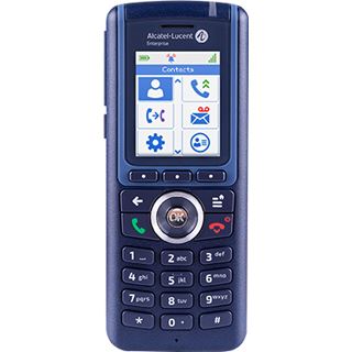 Alcatel-Lucent ENTERPRISE 8254 DECT Mobilteil enthält Akku und Gürtelclip