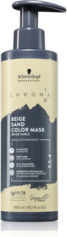 Schwarzkopf Professional Chroma ID Color Mask intensive Farbmaske für das Haar Farbton 9.5-4 Beige Sand 300 ml