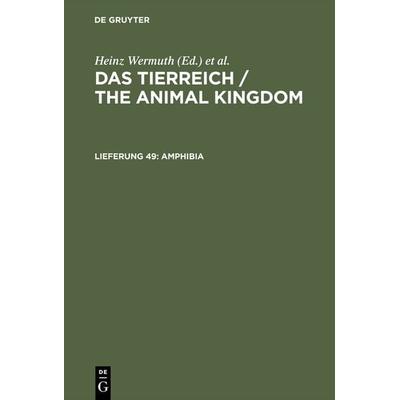 Amphibia, Gebundene Ausgabe von Fr. Nieden, De Gruyter, 978-3-11-102464-6