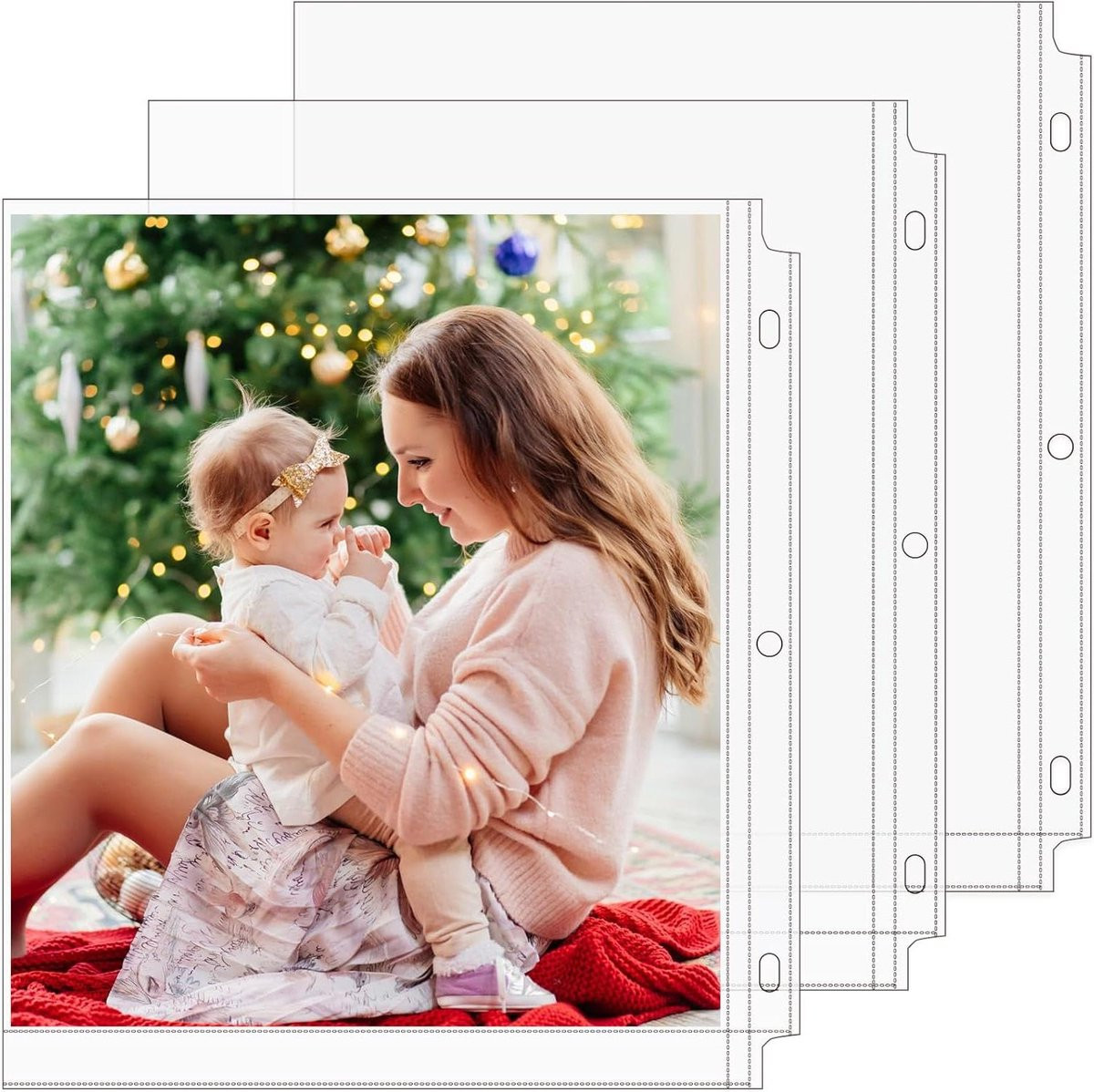 Fotohoezen voor mappen Plata - Reservepagina's voor archief - 20 x 25 cm