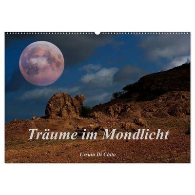Träume im Mondlicht (Wandkalender 2027 DIN A2 quer), CALVENDO Monatskalender