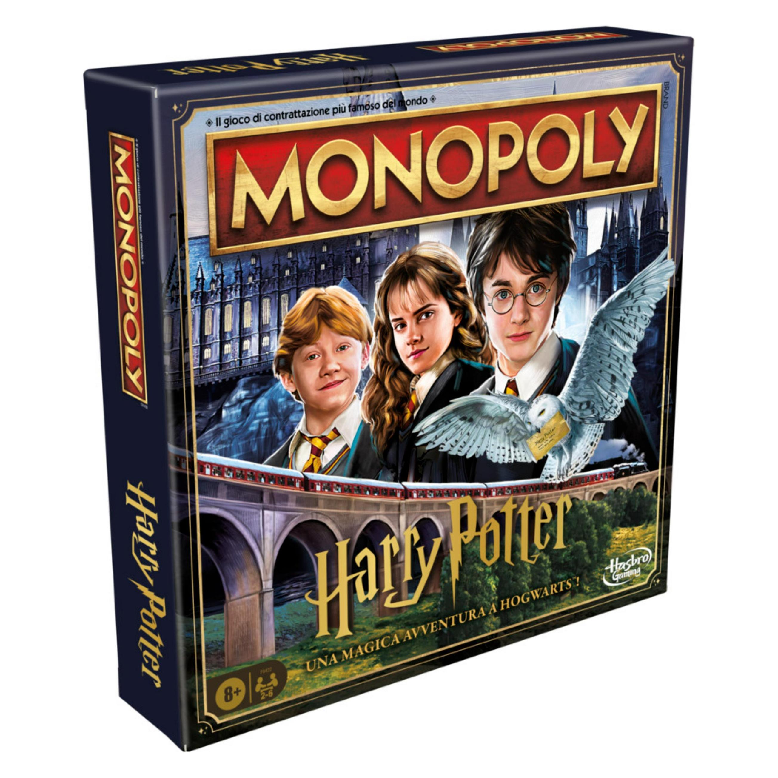 Hasbro Gaming Monopoly Harry Potter (Italienisch, 2 - 6 Spieler) (F9422103)