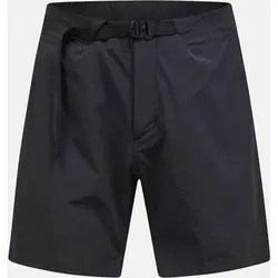 PEAK PERFORMANCE Herren Shorts M Vislight Light Shorts-OFFBLACK, Größe L in Schwarz Schwarz
