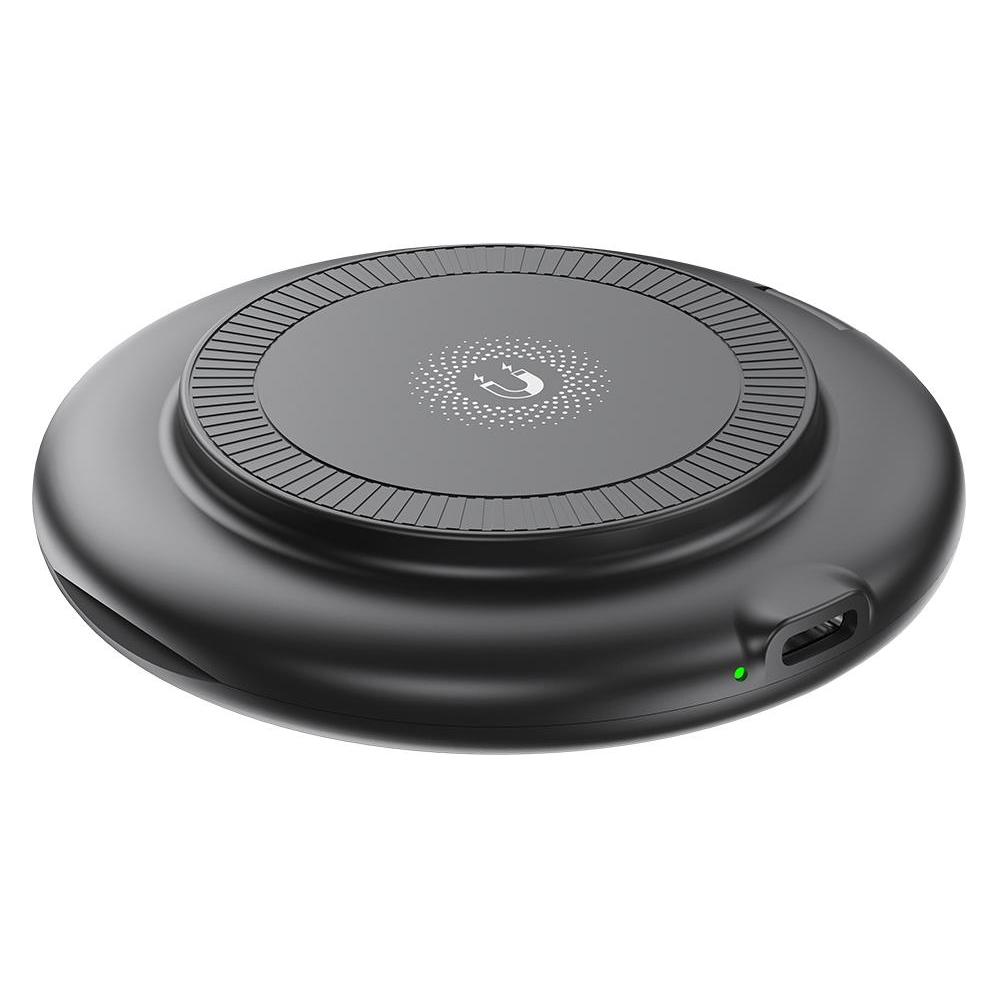 xO drahtloses induktives Ladegerät CX031 schwarz 15W mit Kabel USB-C - USB-C und Adapterset (15 W) (6920680861293)