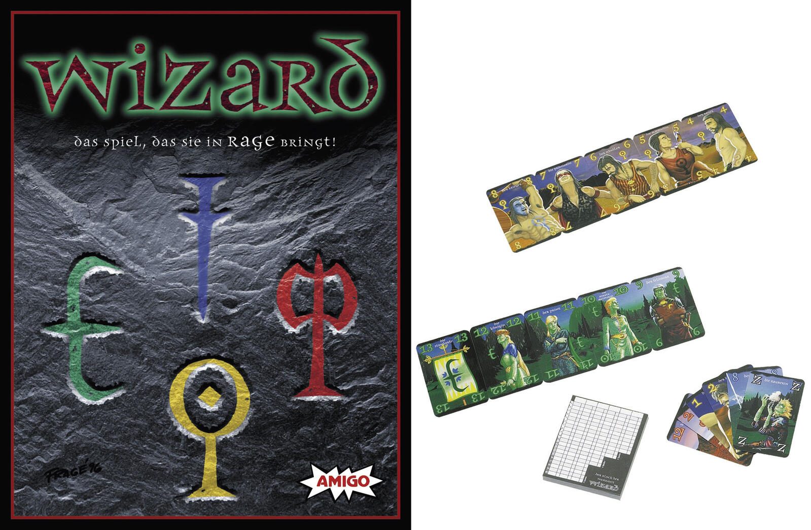 AMIGO WIZARD Kartenspiel 06900