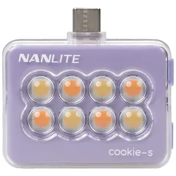 Mini-Smartphone-Leuchte cookie-s rechteckig, lavendel
