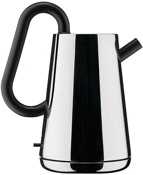 Alessi Elektrischer Wasserkocher 80cl TORU Edelstahl  silber EG