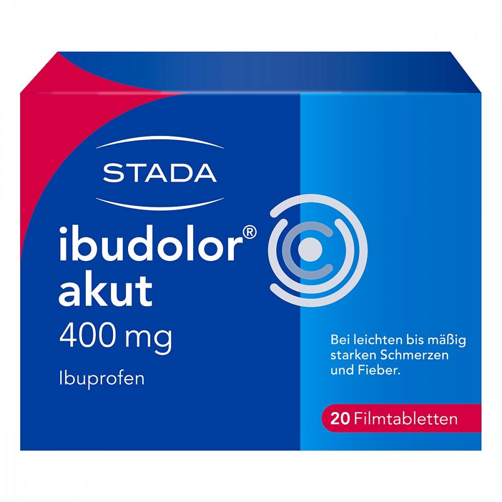 STADA Consumer Health Deutschland GmbH Ibudolor akut 400mg Ibuprofen Filmtabletten 09091257