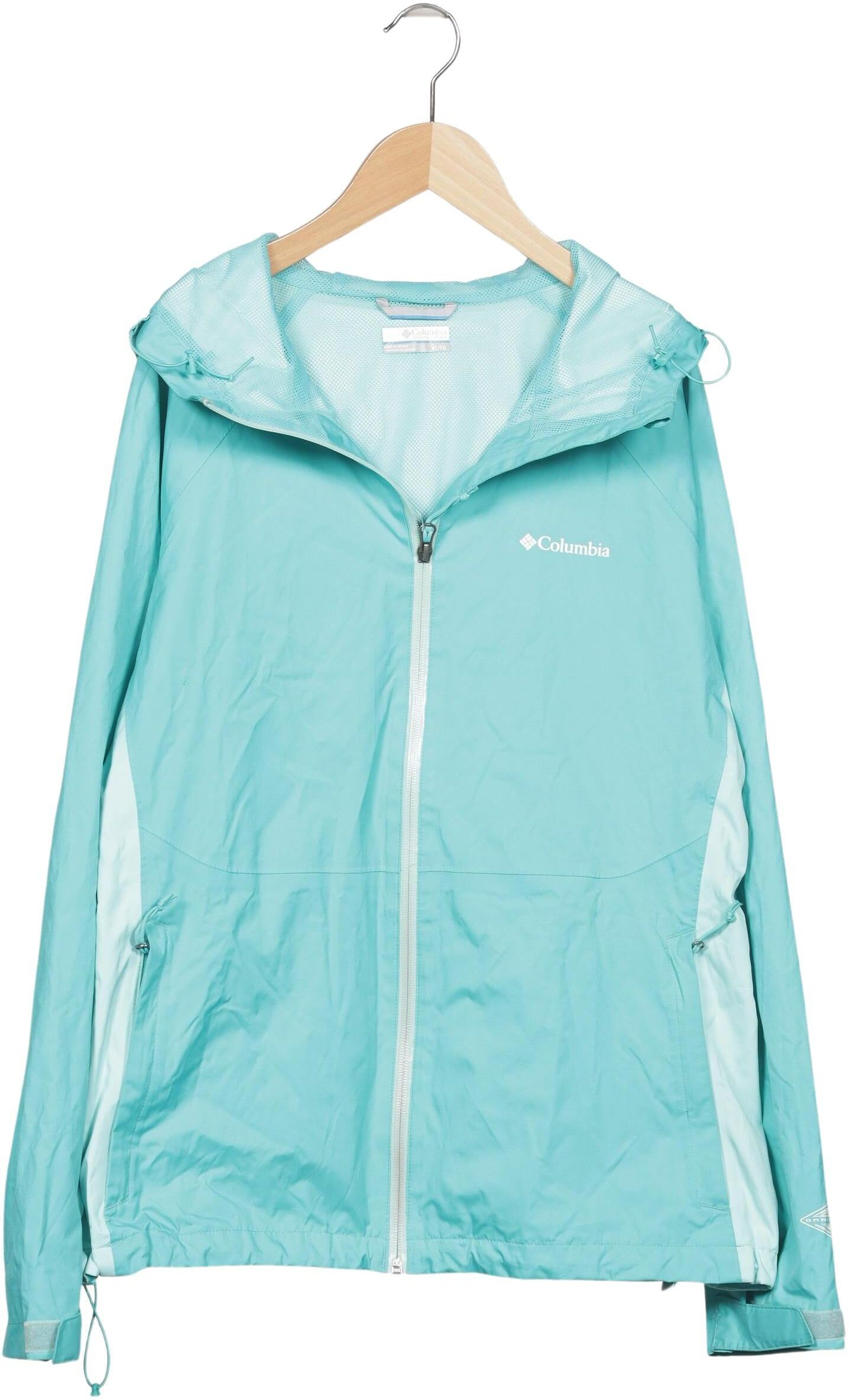 Columbia Sportswear Company Damen Jacke, Hellblau, Gr. XL, Synthetik / Tex / Membran - Second Hand