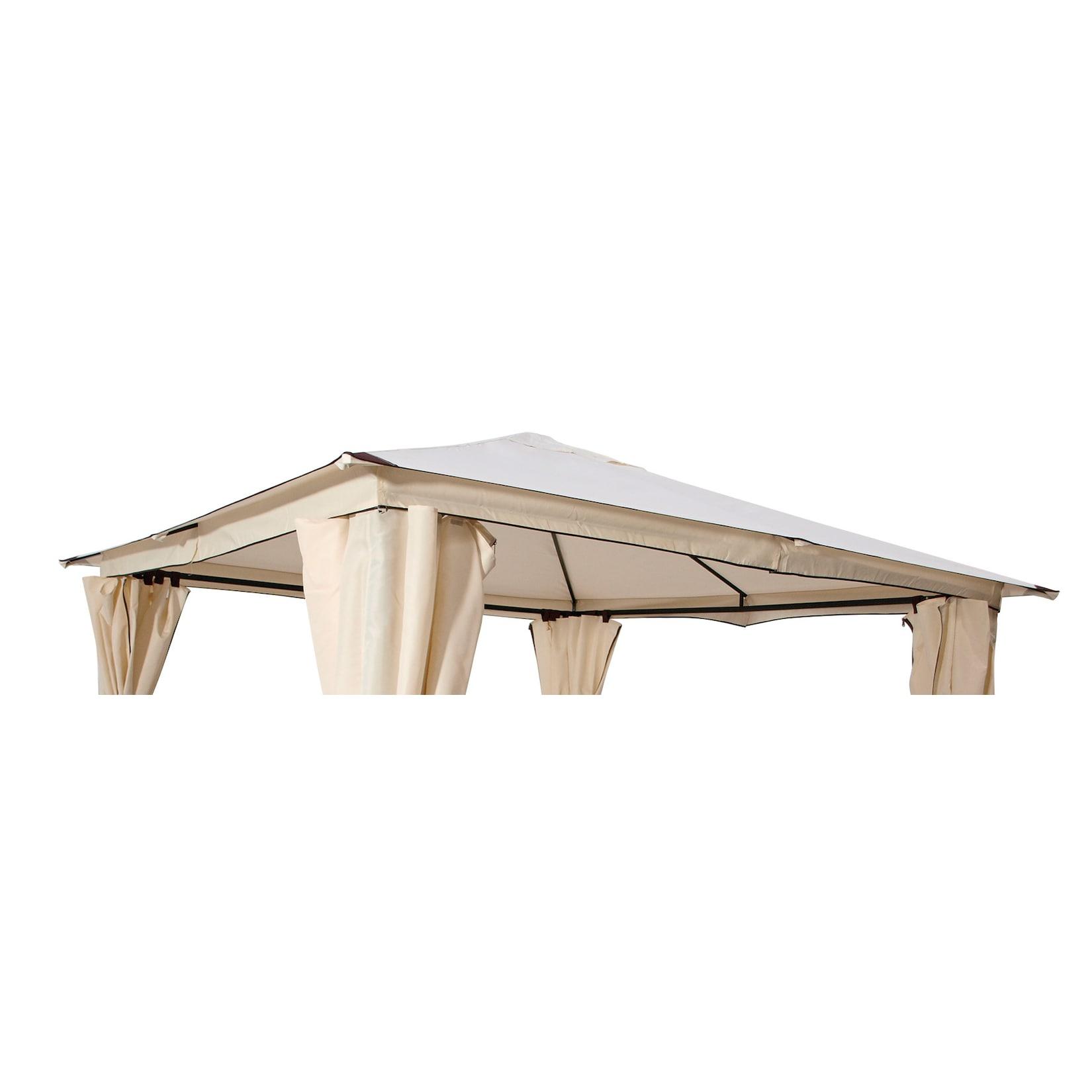 Ersatzdach für Pavillon VENEZIA, Polyester PVC-beschichtet écru