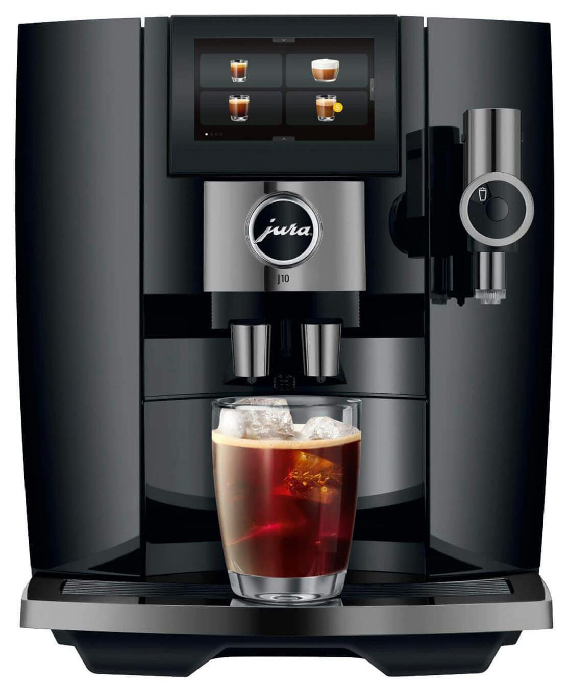 JURA J10 Piano Black (EA) Kaffeevollautomat