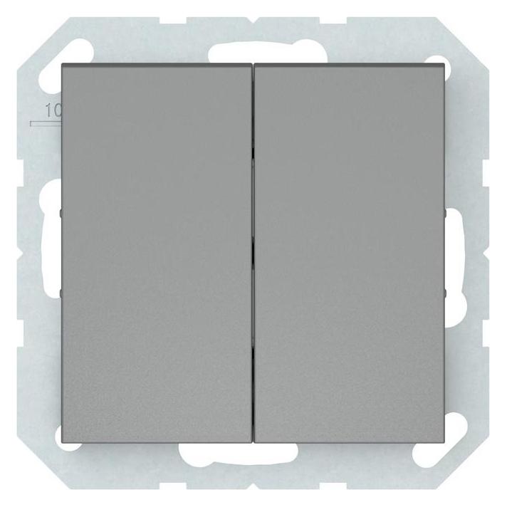 Vila SWITCH 2GANG GREY P510-020-02 QR1000 (P510-020-02 plm)