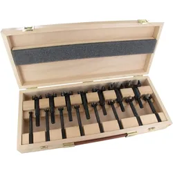 Famag Forstnerbohrer Satz WS-Bormax 2.0 15-teilig, Holzbohrer mit Zentrierspitze