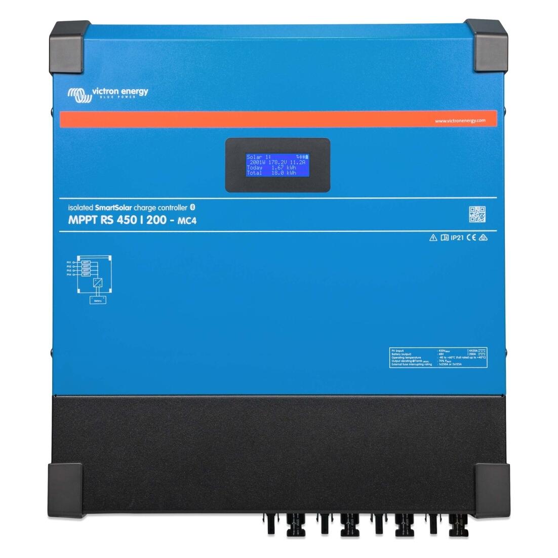Victron Energy SmartSolar MPPT RS 450/200 48V MC4 (SCC145120510)