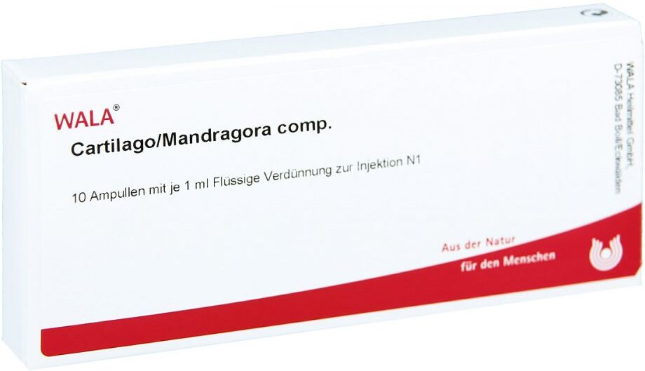 Wala Cartilago/mandragora compositus Ampullen