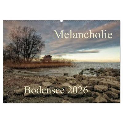 Melancholie-Bodensee 2026 (Wandkalender 2026 DIN A2 quer), CALVENDO Monatskalender