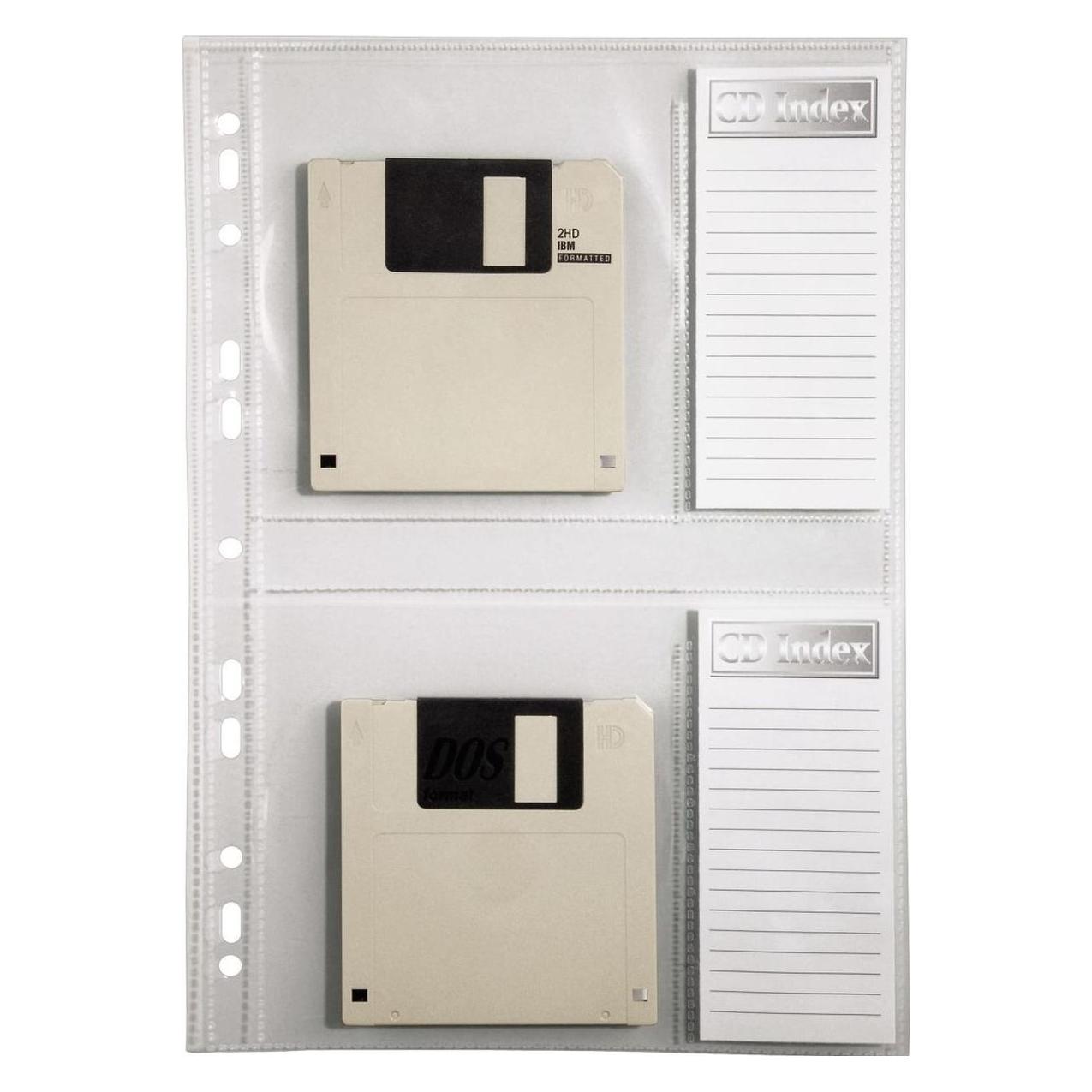 Hama CD-Ordnerhüllen, DIN A4 (00078352)