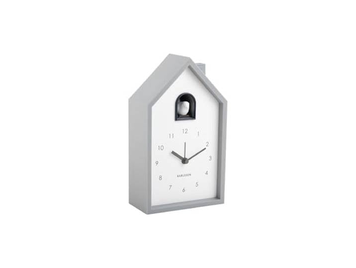 Karlsson Wecker Modern Cuckoo - Grau - 12x6x20cm