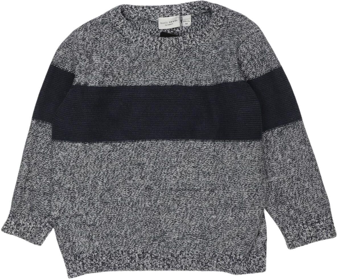 name it Jungen Pullover, Mehrfarbig, Gr. EU 92, Baumwolle - Second Hand