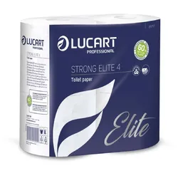LUCART Toilettenpapier 811717 4-lagig 140 Blatt weiß 4 Rollen