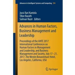 Advances in Human Factors, Business Management and Leadership, Sachbücher
