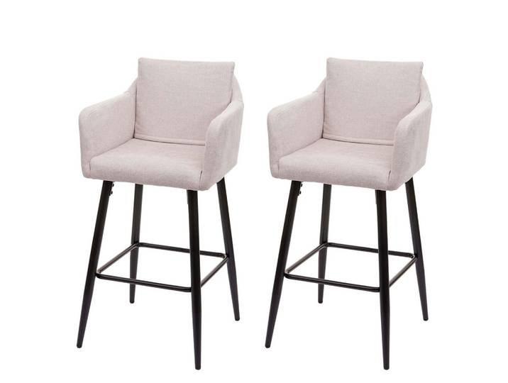 BARHOCKER Cremeweiß 2er-Set