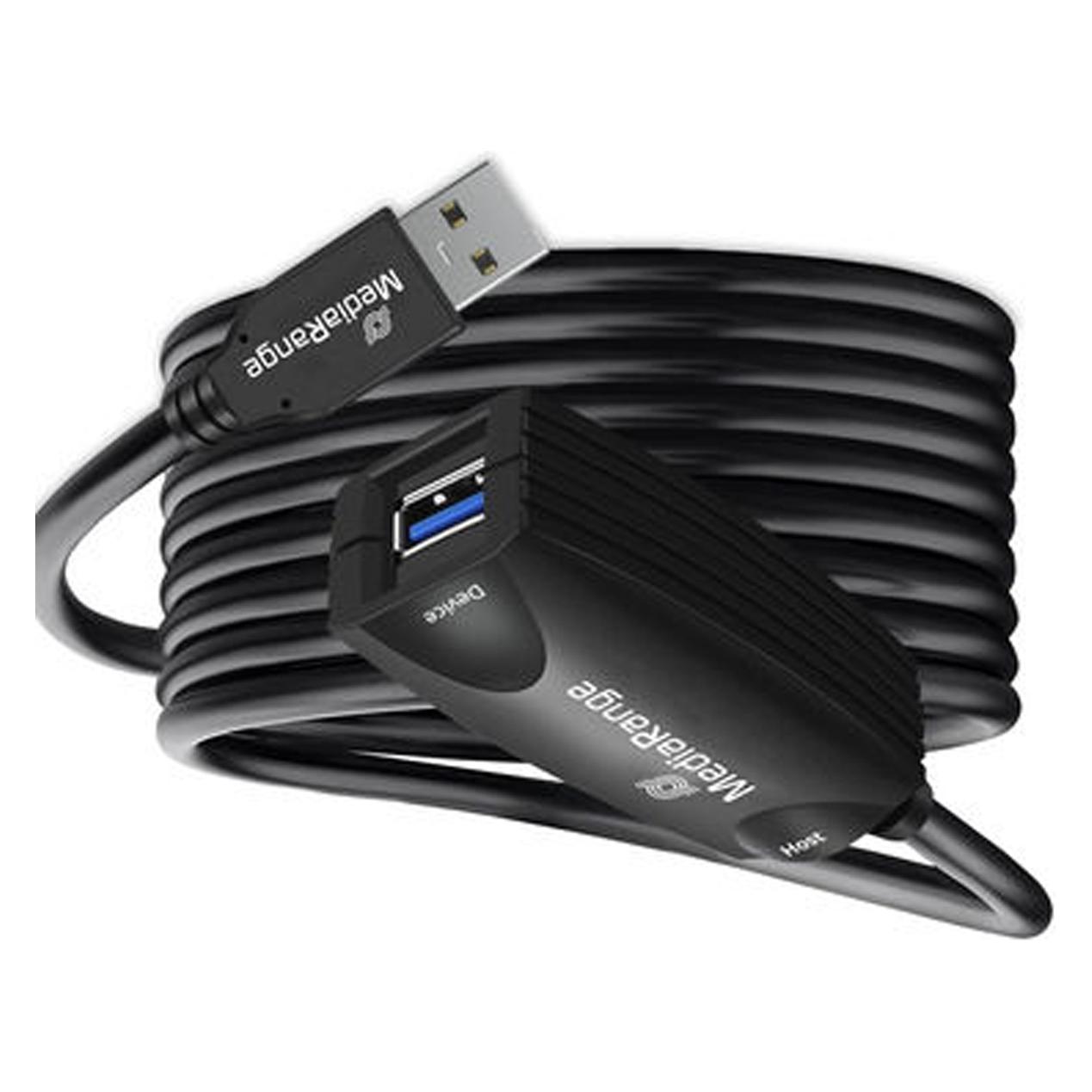 MediaRange USB A - USB A (5 m, USB 3.2 Gen 1) (MRCS242)
