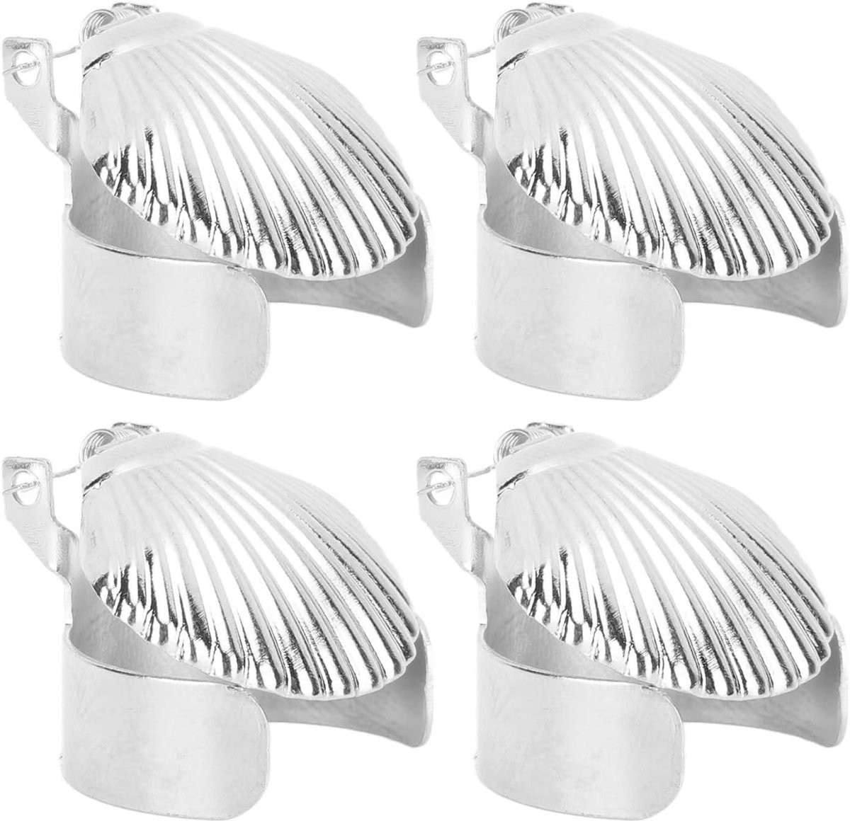 ShopVlot Candle Cap 4 stuks - Automatische kaarsendover - Zilver
