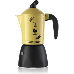 Bialetti Gerste Express, Espressokocher, Gelb, Schwarz