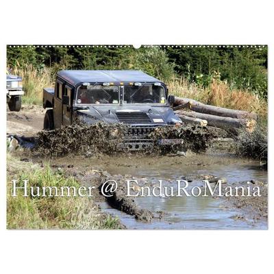 Hummer @ EnduRoMania (Wandkalender 2027 DIN A2 quer), CALVENDO Monatskalender
