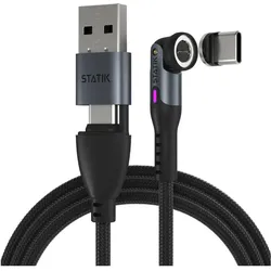 Statik 5in1 Ladekabel (2 m, USB 2.0, 100 W), USB Kabel