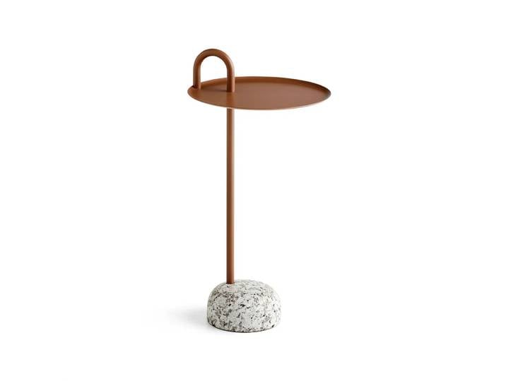 HAY Bowler Beistelltisch Pale brown-granite