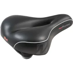 Velo Softgel Komfortsattel Herren  schwarz / grau/weiss