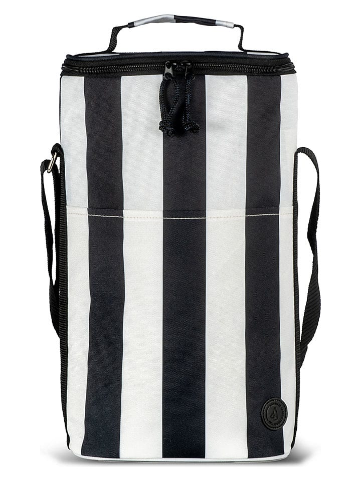 Sagaform Kühltasche ''City'' in Schwarz/ Weiß - 9 l - onesize
