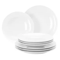 Seltmann Tafelservice Liberty 8tlg. Porzellan Weiß