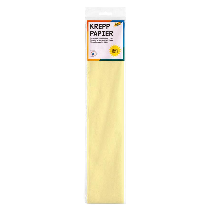 Folia Krepppapier in Lagen gelb 32 g/qm 1 St. (32 g/m², 1x) (822112)