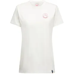 La Sportiva, Damen, Sportshirt, Circle Logo T-Shirt W - Damen T-Shirt aus Bio-Baumwolle (S), Weiss, S