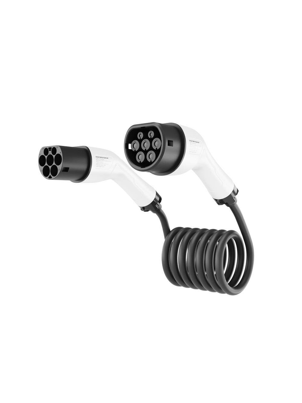 Gembird Ladekabel Typ 2 32A 3-phasig (22 kW) Spiral - 5 Meter