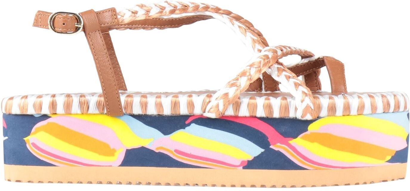 De Siena Sandalias de dedo Mujer Marrón 37,38,39,41 Mujer