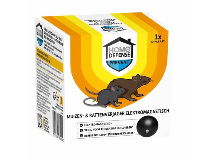 Home defense muizen- en rattenverjager elektromagnetisme 130 m²