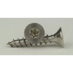 Spanplattenschrauben Senkkopf - Edelstahl A2 - 8x90 - TX40 - Vollgewinde