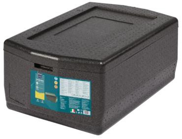 Metro Professional Thermobox GN 1/1, 46 liter, zwart, B: 68 cm, D: 44,5 cm, H: 30 cm