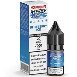 Wonder Juice Blueberry Ice NicSalt Liquid