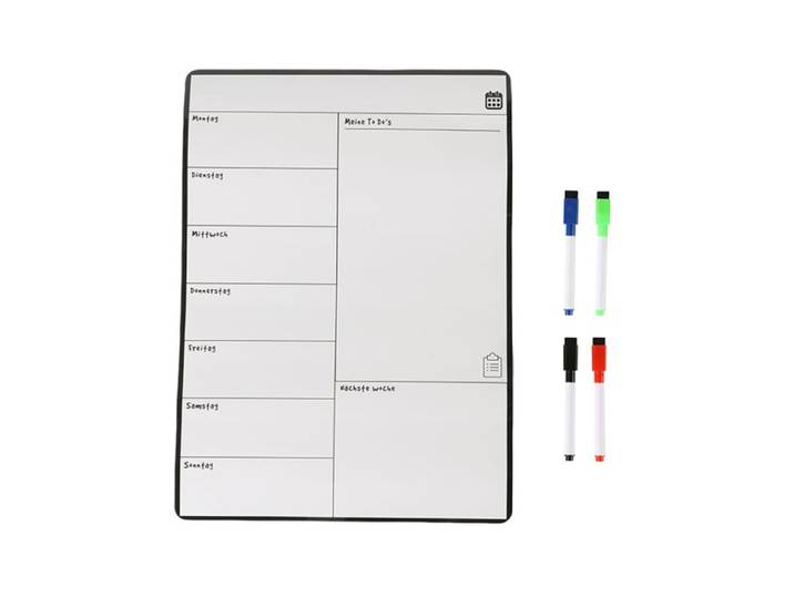 Relaxdays Maaltijdplanner magnetisch