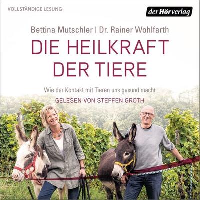 Die Heilkraft der Tiere - Rainer Wohlfarth,Bettina Mutschler, Audio, 9783844538953