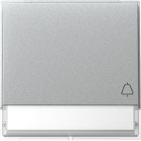 Wippe Symbol Klingel aluminium, Retail