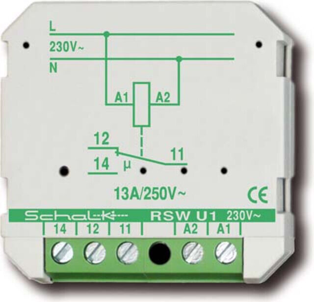 Schalk Interrupteur à impulsion RSW U1 (230V AC) (RSWU19)
