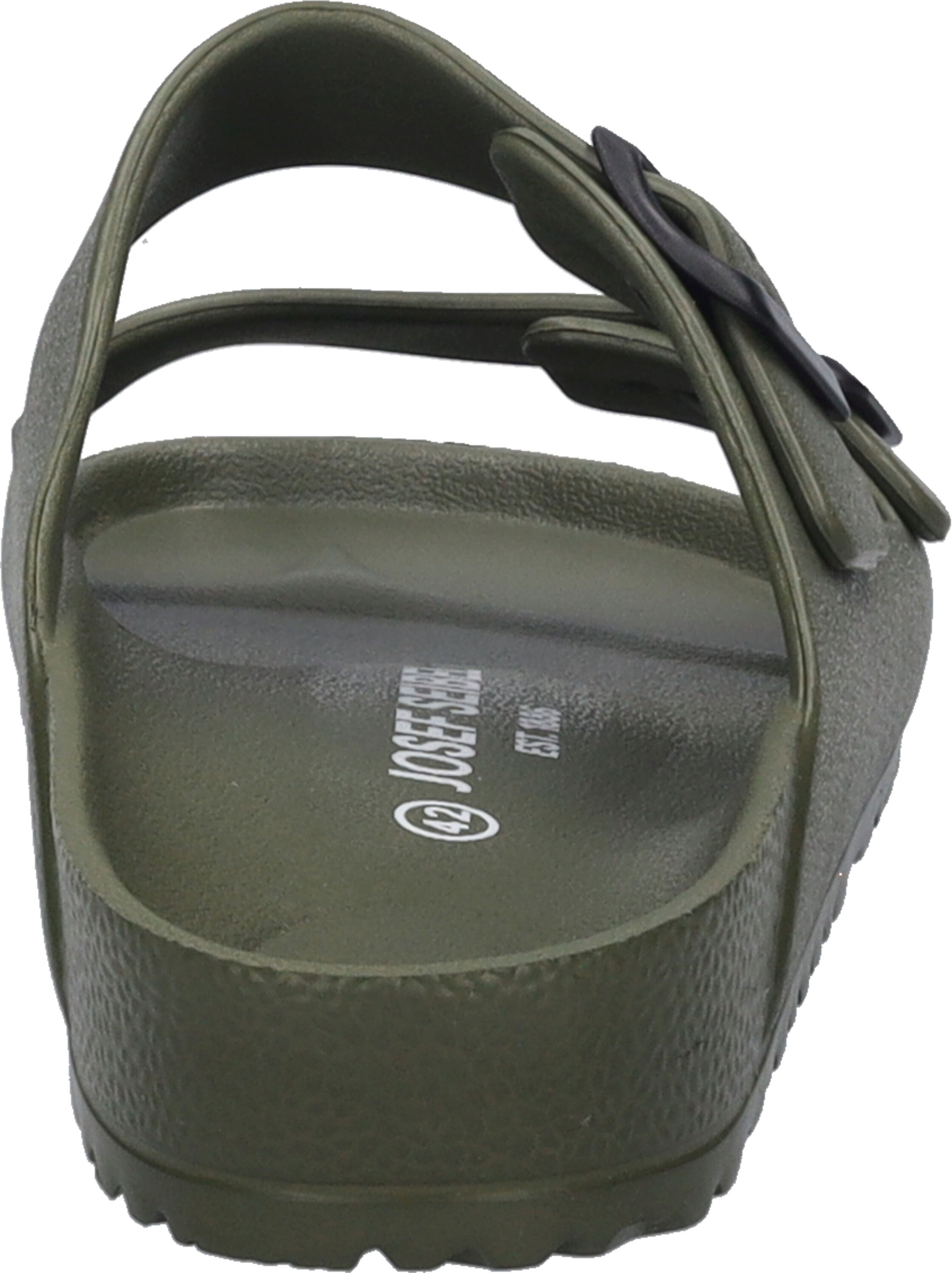 Sandale JOSEF SEIBEL "Macon 01, oliv", Herren, Gr. 41, grün (oliv), Obermaterial: 100% Synthetik synthetic., Schuhe Sandale